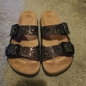 Madden Girl Sparkle Slides